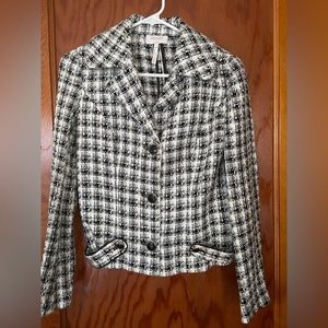 Black and white Blazer
